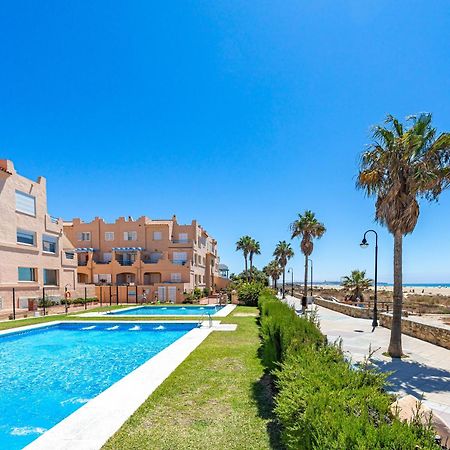 Beachfront, Pool, Terrace, Garage & Fibre Internet Tarifa Exteriör bild